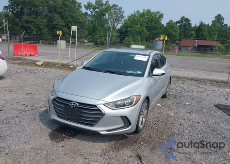 2018 Hyundai Elantra Limited from USA, damaged, VIN KMHD84LF6JU505516